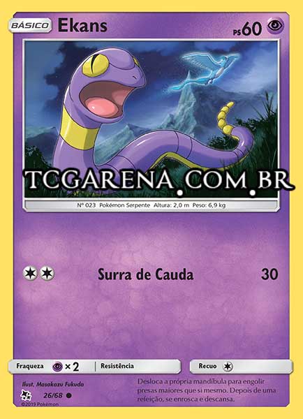 Carta Ekans (26 / 68)