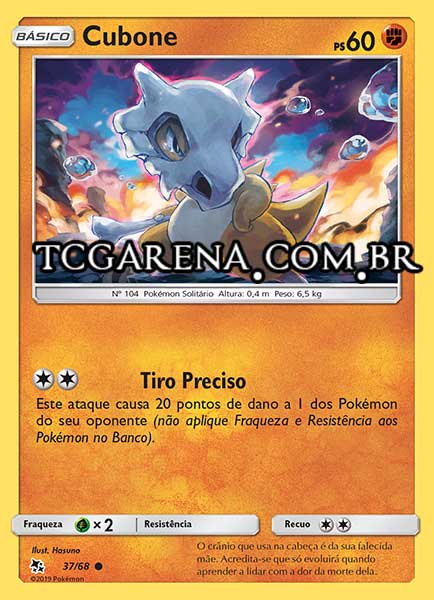 Carta Cubone (37 / 68)