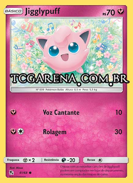 Carta Jigglypuff (41 / 68)