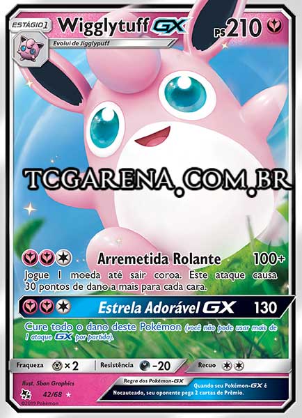 Carta Wigglytuff-GX (42 / 68)