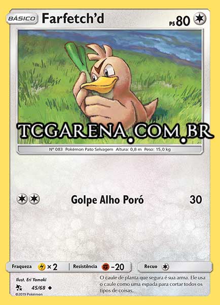 Carta Farfetch'd (45 / 68)