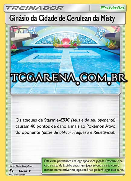 Carta Misty's Cerulean City Gym (61 / 68)