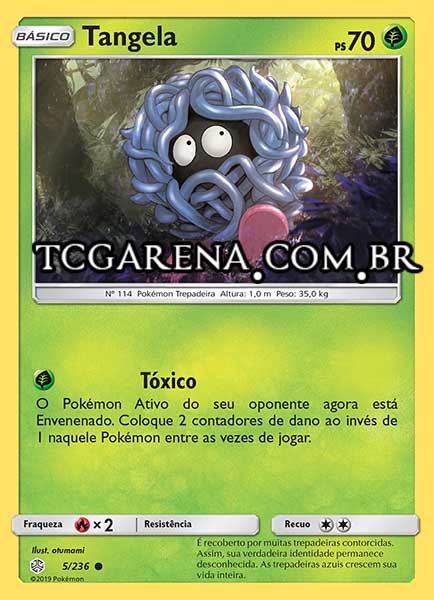 Carta Tangela (5 / 236)