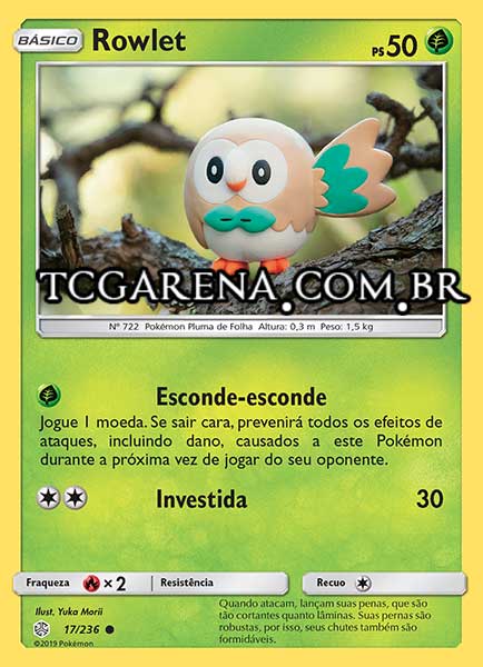 Carta Rowlet (17 / 236)