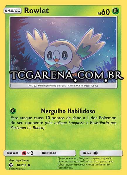 Carta Rowlet (18 / 236)