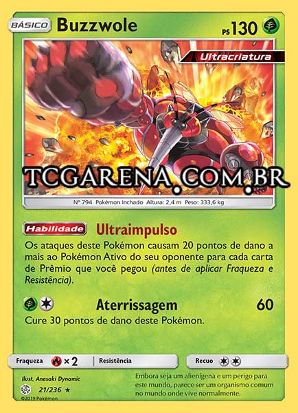 Carta Buzzwole (21 / 236)