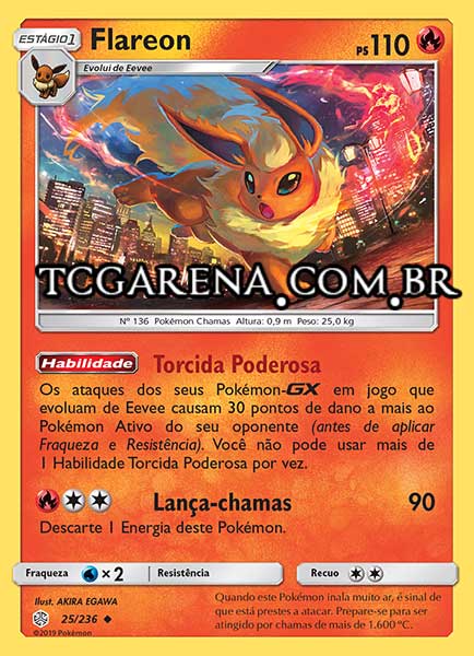 Carta Flareon (25 / 236)