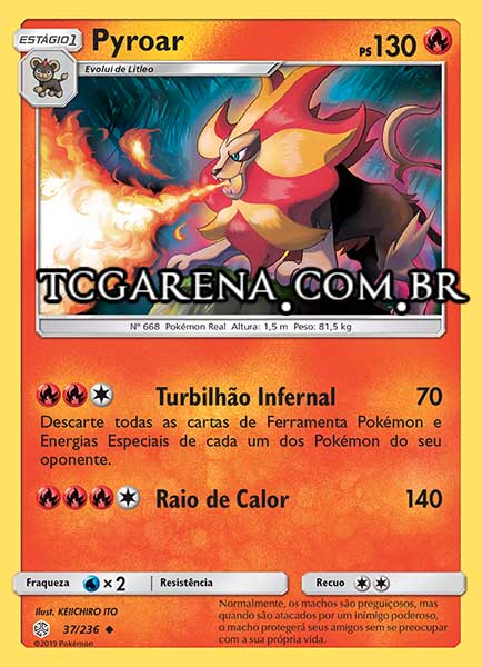 Carta Pyroar (37 / 236)