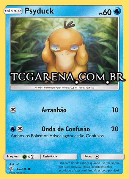 Carta Psyduck (40 / 236)