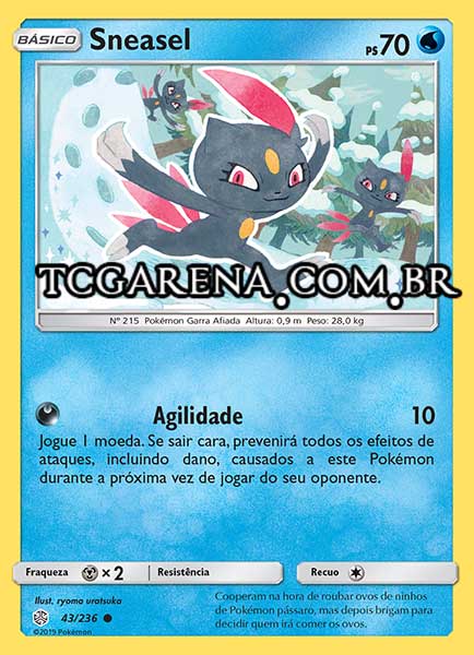 Carta Sneasel (43 / 236)