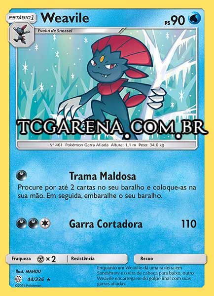 Carta Weavile (44 / 236)