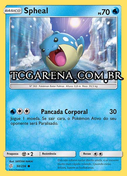 Carta Spheal (50 / 236)