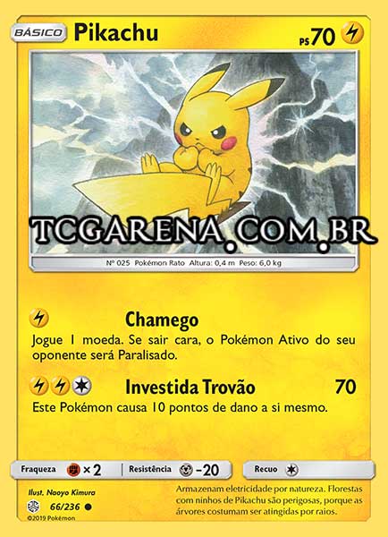 Carta Pikachu (66 / 236)