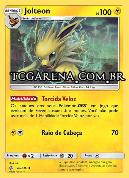 Carta Jolteon (70 / 236)