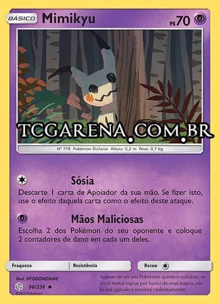 Carta Mimikyu (96 / 236)