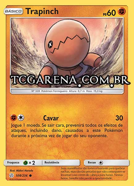 Carta Trapinch (108 / 236)