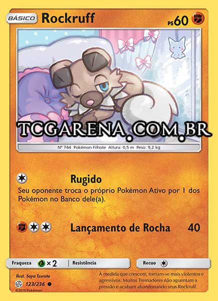 Carta Rockruff (123 / 236)