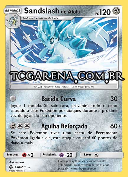 Carta Alolan Sandslash (138 / 236)