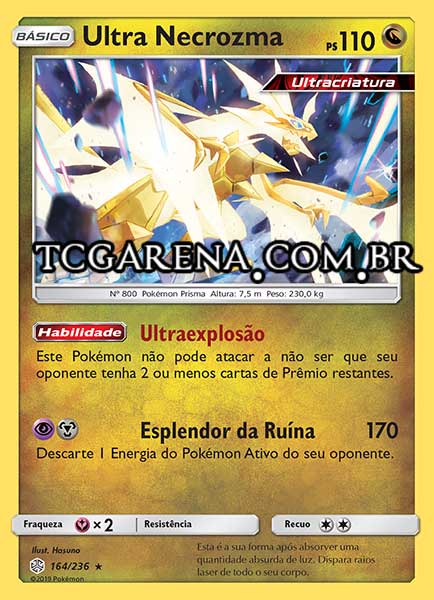 Carta Ultra Necrozma (164 / 236)