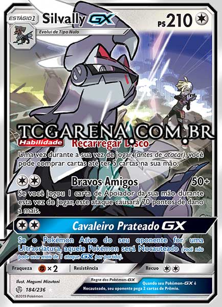 Carta Silvally-GX (184 / 236)