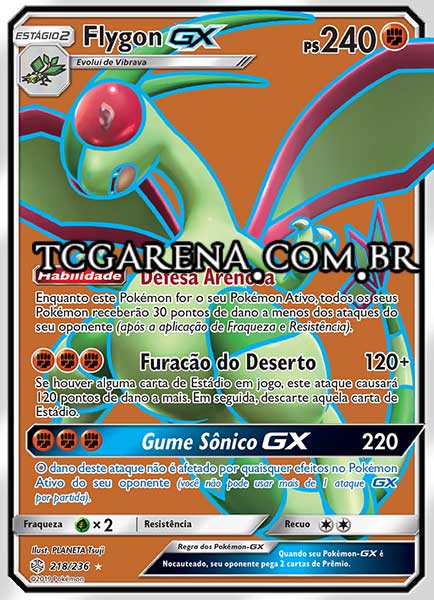 Carta Flygon-GX (218 / 236)