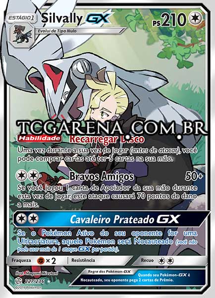 Carta Silvally-GX (227 / 236)