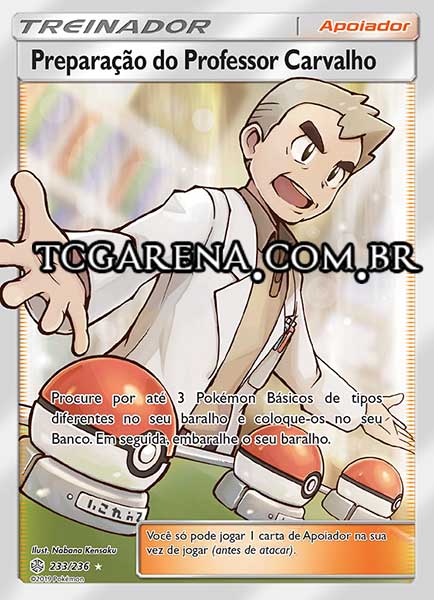 Carta Professor Oak's Setup (233 / 236)