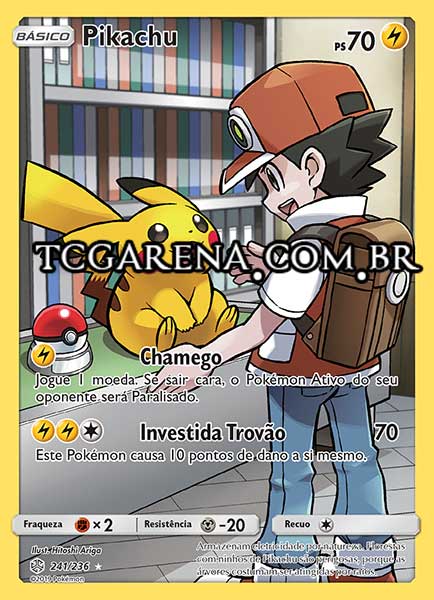 Carta Pikachu (241 / 236)