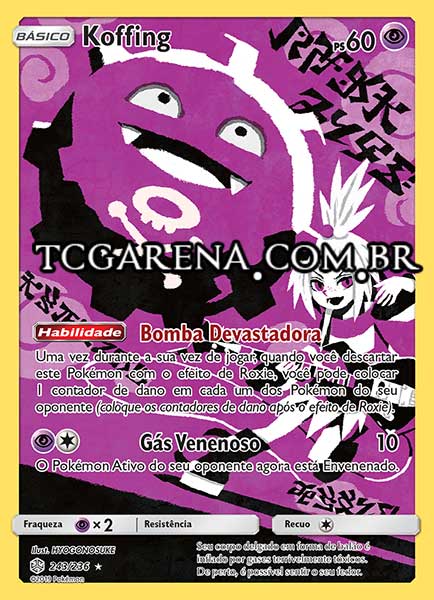 Carta Koffing (243 / 236)