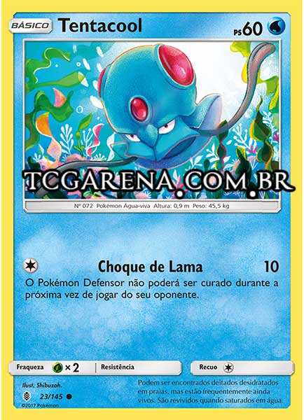 Carta Tentacool (23 / 145)