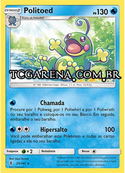 Carta Politoed (25 / 145)