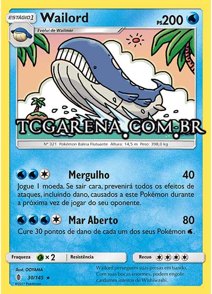 Carta Wailord (30 / 145)