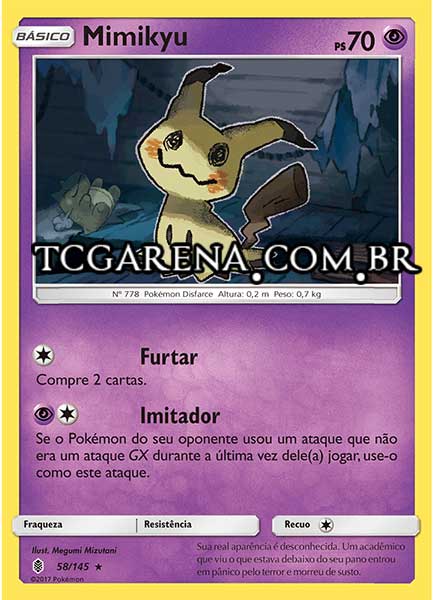 Carta Mimikyu (58 / 145)