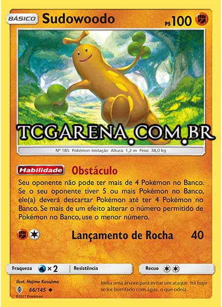 Carta Sudowoodo (66 / 145)