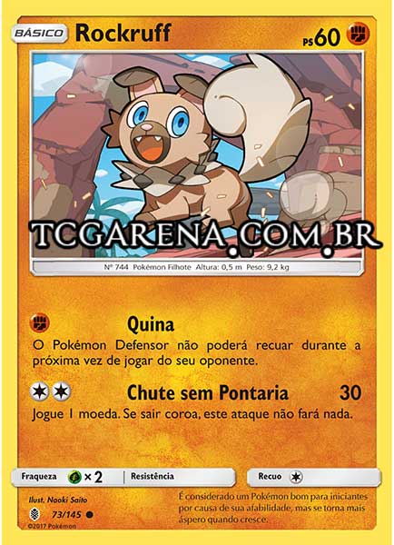 Carta Rockruff (73 / 145)