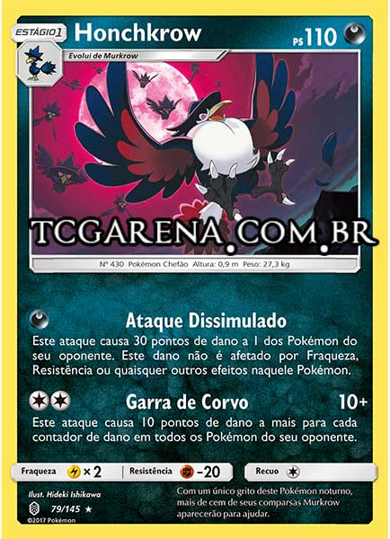 Carta Honchkrow (79 / 145)