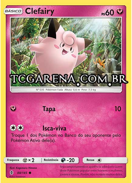 Carta Clefairy (88 / 145)