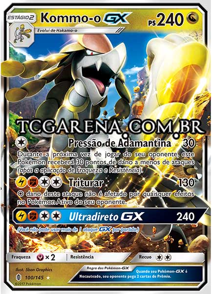 Carta Kommo-o-GX (100 / 145)