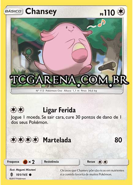 Carta Chansey (101 / 145)