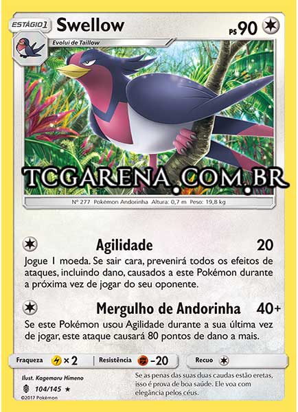 Carta Swellow (104 / 145)