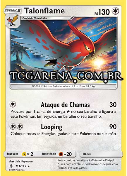 Carta Talonflame (111 / 145)