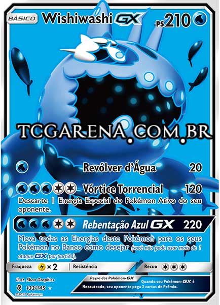 Carta Wishiwashi-GX (133 / 145)