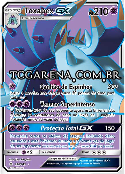 Carta Toxapex-GX (136 / 145)