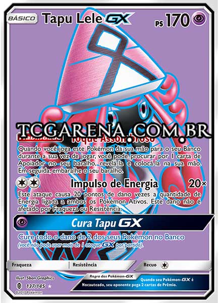 Carta Tapu Lele-GX (137 / 145)