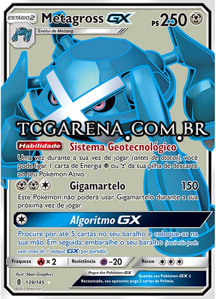 Carta Metagross-GX (139 / 145)