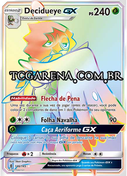 Carta Decidueye-GX (146 / 145)