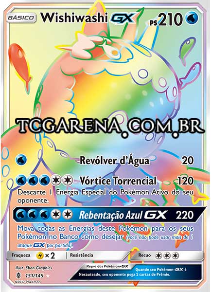 Carta Wishiwashi-GX (151 / 145)