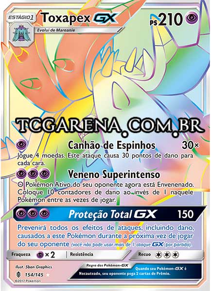 Carta Toxapex-GX (154 / 145)