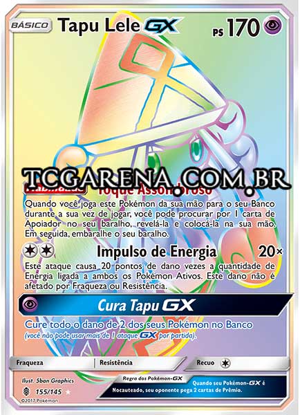 Carta Tapu Lele-GX (155 / 145)