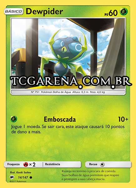 Carta Dewpider (14 / 147)